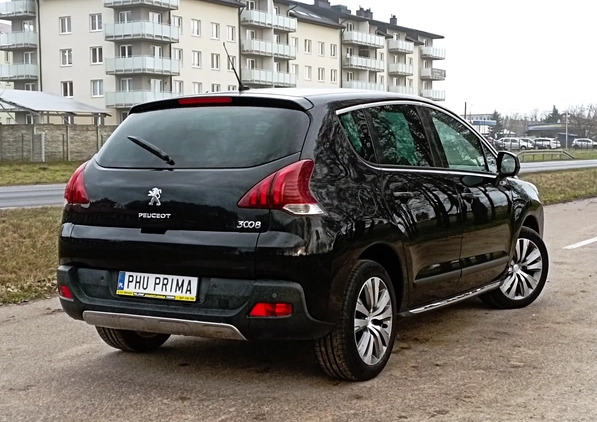 Peugeot 3008 cena 34900 przebieg: 207000, rok produkcji 2014 z Żuromin małe 254